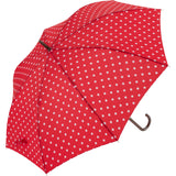 傘 レディース 長傘 耐風 おしゃれ 通販 ジャンプ オシャレ エレガント 花柄 カジュアル ネイビー グラスファイバー 丈夫 ワンタッチ かわいい 大人 可愛い 女の子 小学生 ガールズ スギハラ かさ カサ 58cm