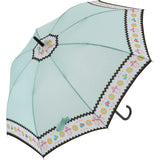 傘 レディース 長傘 耐風 おしゃれ 通販 ジャンプ オシャレ エレガント 花柄 カジュアル ネイビー グラスファイバー 丈夫 ワンタッチ かわいい 大人 可愛い 女の子 小学生 ガールズ スギハラ かさ カサ 58cm