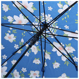 傘 レディース 長傘 耐風 おしゃれ 通販 ジャンプ オシャレ エレガント 花柄 カジュアル ネイビー グラスファイバー 丈夫 ワンタッチ かわいい 大人 可愛い 女の子 小学生 ガールズ スギハラ かさ カサ 58cm