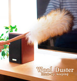 はたき 掃除 通販 おしゃれ ウールダスター Lサイズ ほこり取り 北欧 部屋掃除 埃 ハンドモップ ブラシモップ 羊毛 掃除道具 掃除用品 ハンディワイパー 日用雑貨 清掃用品 キーボード掃除