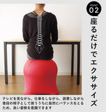ジェリーフィッシュチェア 通販 ジェリーフィッシュ バランスボール 椅子 おしゃれ jellyfish chair バランスチェア エクササイズ スツール トレーニング インテリア クラゲ 洗える 手洗い セルフケア ながらエクササイズ ながら運動 エクササイズ用DVD付き Rutger