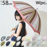 傘 レディース wpc 長傘 花柄 通販 ブランド Wpc. ワールドパーティ 花柄 58cn おしゃれ 晴雨兼用傘 軽量 軽い フラワー 紫外線対策 UVカット 通勤 通学 手開き 手動 ハート リボン かわいい 雨傘