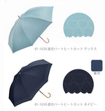 日傘 レディース W.P.C ワールドパーティ 通販 UVカット 紫外線対策 はっ水防水加工 撥水 遮光 遮熱 遮光率99% 晴雨兼用 長傘 軽量 軽い おしゃれ かわいい 黒 ブラック 白 オフ ピンク セーラー ボーダー ドット レース ハート リボン wpc WPC ワールドパーティー
