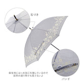 wpc 傘 長傘 通販 日傘 ブランド 晴雨兼用 uvカット おしゃれ 撥水 はっ水 50cm 8本骨 手開き 大人 かわいい シンプル レディース パラソル バンブーハンドル ヨット ボヘミアンプリント フルーツ ワールドパーティ