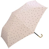 wpc 折りたたみ傘 通販 晴雨兼用傘 折りたたみ 傘 レディース 親骨 50cm 6本骨 手開き UVカット おしゃれ かわいい デザイン テキスタイル シンプル 通勤 通学 ストライプマーガレット タイニーハート ワールドパーティ