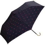 wpc 折りたたみ傘 通販 晴雨兼用傘 折りたたみ 傘 レディース 親骨 50cm 6本骨 手開き UVカット おしゃれ かわいい デザイン テキスタイル シンプル 通勤 通学 ストライプマーガレット タイニーハート ワールドパーティ