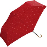 wpc 折りたたみ傘 通販 晴雨兼用傘 折りたたみ 傘 レディース 親骨 50cm 6本骨 手開き UVカット おしゃれ かわいい デザイン テキスタイル シンプル 通勤 通学 ストライプマーガレット タイニーハート ワールドパーティ