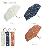 wpc 折りたたみ傘 通販 晴雨兼用傘 折りたたみ 傘 レディース 親骨 50cm 6本骨 手開き UVカット おしゃれ かわいい デザイン テキスタイル シンプル 通勤 通学 ストライプマーガレット タイニーハート ワールドパーティ
