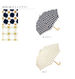 傘 レディース wpc 通販 雨傘 長傘 58cm 58センチ 女の子 女子 グラスファイバー 丈夫 折れにくい 晴雨兼用 日傘 可愛い オシャレ シンプル UVカット 紫外線対策 手開き 手動 通勤 通学 雨の日 おでかけ フラワー 花 チェック リボン ストライプ