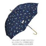 ワールドパーティ WPC 傘 レディース ブランド 長傘 通販 手開き 晴雨兼用 雨傘 58cm 合皮 フェイクレザー UVカット ゴールド ハンドル スナップボタン 撥水 かわいい おしゃれ 上品 華やか 夏 カラフル おしゃれ かさ カサ 果物 フルーツ 通勤 通学