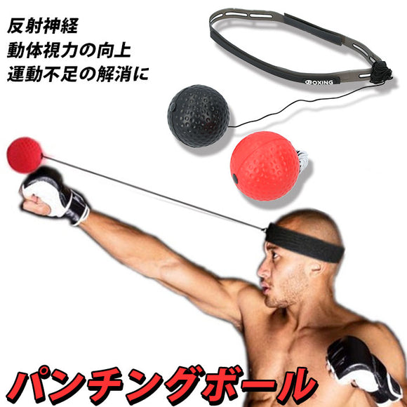 パンチングボール 自宅 通販 ボクシング トレーニング エクササイズ 反射神経 瞬発力 ストレス発散 ストレス解消 動体視力 ボクササイズ エクササイズグッズ ジム 格闘技 トレーニング用品 スポーツ フィットネス
