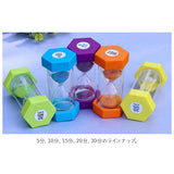 砂時計 3分 通販 5分 10分 15分 20分 30分 六角 砂タイマー タイマー すな時計 キッチンタイマー サンドタイマー 防水 耐久性 おしゃれ 置時計 歯磨き お風呂 料理 学習 リビング 寝室 ギフト