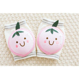 赤ちゃん 膝あて 通販 ハイハイ ひざ あて ひざ当て ベビー キッズ 男の子 女の子 出産祝い 掴まり立ち 可愛い ひざあて サポーター ヒザパッド 膝パッド 子供 フラワー チェリー スマイル パイナップル キツネ ウサギ ピーチ ベビー用品 かわいい ギフト