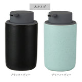 ソープディスペンサー 泡 陶器 通販 ハンドソープ ソープボトル ディスペンサー フォームボトル 詰め替え ボトル セラミック おしゃれ シンプル 容器 手動 石鹸 プッシュ 洗面所 キッチン