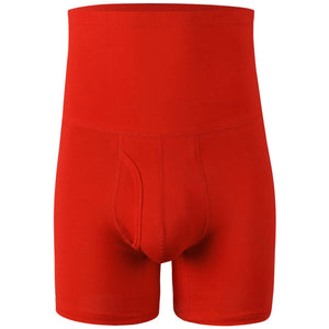 腹巻 ボクサー パンツ  通販 ボクサーパンツ メンズ 前開き ロング ハイウエスト ボクサーブリーフ ボクサーショーツ 下着 腹巻き はらまき   無地 シンプル インナー メンズ下着 アンダーウェア メンズインナー