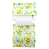 トイレットペーパーホルダー カバー 通販 おしゃれ 2連 二連 丸洗い トイレタリー トイレ用品 かわいい PVC ナチュラル 洗える シンプル 無地 洗濯 新築祝い 一人暮らし 花柄 フラワー 猫 オッドアイ