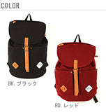 リュック レディース yn150150 レディースバッグ 定番 背面ファスナー フラップ 高校生 YN15-0150 デイパック マザーズバッグ キャンバス 2way 黒 大容量 軽量 おしゃれ かわいい 通学 ★大人 AddNinth アドナインス
