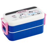 弁当箱 2段 スリム 通販 ランチボックス 小学生 女性 女子 大人 二段 各 300ml 600ml おしゃれ かわいい 保冷剤付き キャラクター グッズ お弁当箱 キティ ディズニー ミッキー トトロ