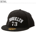 刺繍ロゴキャップ ZIP ジップ 通販 レディース メンズ ユニセックス おしゃれ フリーサイズ サイズフリー 刺繍 ロゴ ツバ裏ロゴ BROOKLYN USA ストリート系 ワークキャップ 野球帽 黒 ブラック 紺 ネイビー ダンス系 ヒップホップ系 B系 かっこいい UV対策 紫外線対策